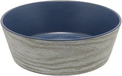 【取寄品】オークウッドボウル L（ホワイトネイビー）