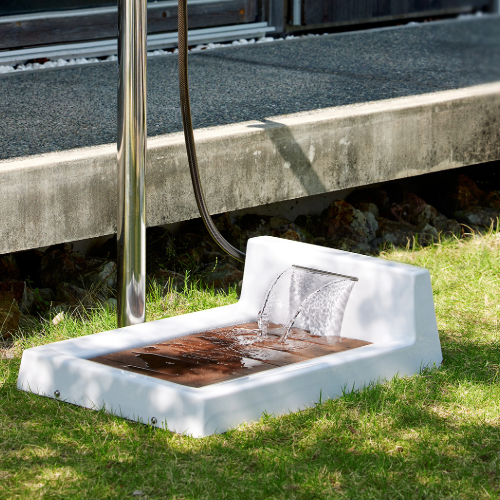 犬の手足洗浄用ガーデンパン